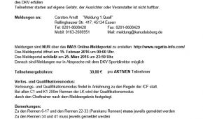 1. nationale Qualifikation kanu