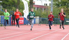 Inklusives 100 Meter Rennen