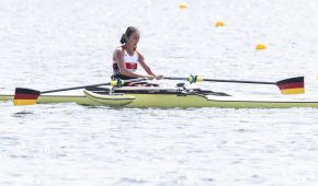 Sylvia Pille-Steppat kämpft am Sonntag um eine Medaille