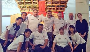 Das deutsche Team bei der Ankunft in Japan © Maurice Schmidt (privat)