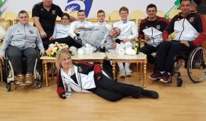 Deutsches Team in Sharjah © Ira Ziegler