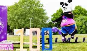 Das Maskottchen der EM, Para-Panda