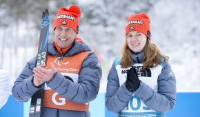 Clara Klug und ihr Guide Martin Härtl © Ralf Kuckuck / DBS