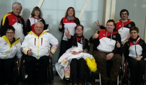 Das deutsche Team vor der Heimreise