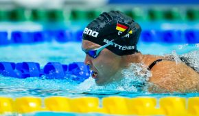 Gina Böttcher bei den 150 Meter Lagen