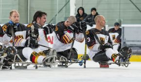 Grosse Enttäuschung bei der deutschen Para Eishockey-Nationalmannschaft © Ralf Kuckuck, DBS