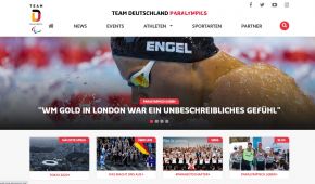 Screenshot der neuen Startseite