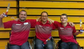 Team WK5: v.l. Brüchle, Didion, Schmidberger