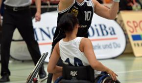 Rollstuhlbasektball: Deutschlands Gesche Schünemann
