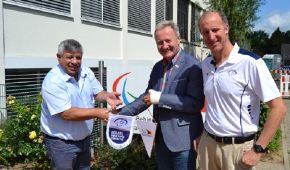 DBS-Präsident Beucher mit Gästen aus Israel