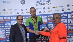 Freude bei der Siegerehrung in Berlin © DBS / NPC