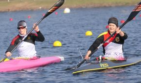 Anja Adler und Felicia Laberer