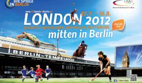 Plakat "Die Spiele in Berlin"