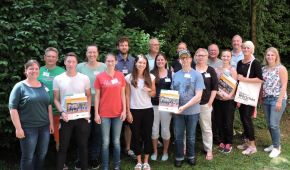 Gruppenfoto der Teilnehmenden der Handbuchschulung