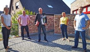 DBS-Generalsekretär Thomas Urban bei seiner Verabschiedung mit der Leitungsrunde
