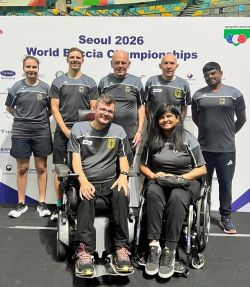 Gruppenfoto Para Boccia-Nationalteam