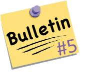 Bulletin #5