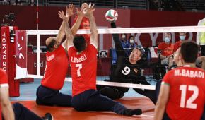 Jürgen Schrapp nimmt mit den deutschen Sitzvolleyballern an seinen siebten Paralympics teil. © Joachim Sielski / DBS