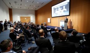 Ein Vortrag beim Sport Media Summit 2014