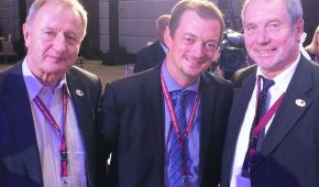 Friedhelm Julius Beucher, Andrew Parsons und Dr. Karl Quade