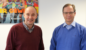 DBS-Generalsekretär Thomas Urban und Heinz Thönes