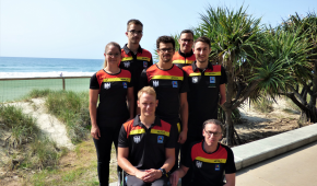 Das deutsche Team in Australien