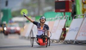 Handbikerin Andrea Eskau