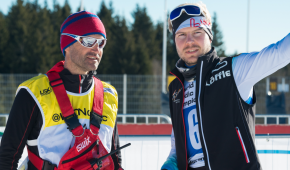 Bundestrainer Ralf Rombach und Steffen Lehmker