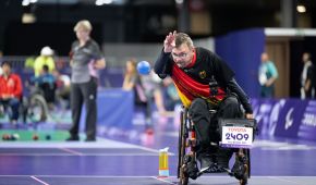 Boris Nicolai beim Wurf