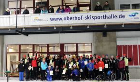 Gruppenfoto von der IDM in Oberhof