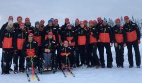Die deutsche Para Ski nordisch Nationalmannschaft