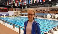 Nachwuchstalent Lea Stengel vom Berliner Schwimmteam