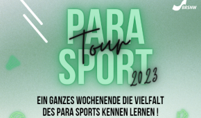 Flyer für die BRSNW-Para Sport Tour