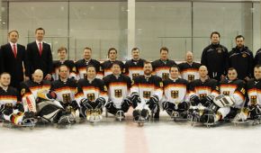 Die deutsche Para Eishockey Nationalmannschaft