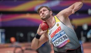 Kugelstoßer Mathias Schulze