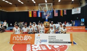Die deutschen Herren bei der Siegerehrung des Dutch Battle 2018