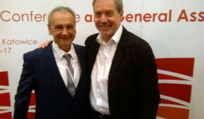 Dr. Karl Quade (rechts) und Ratko Kovacic