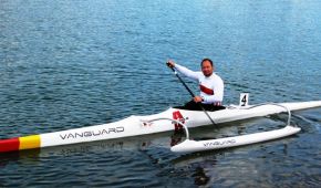 Ivo Kilian beim Parakanu