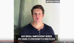 Matthias Steiner gratuliert zu 10 Jahre UNBRK