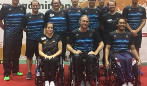 Das deutsche Team in Tokio
