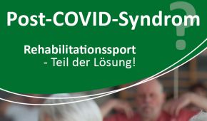 Flyer zum Post-Covid-Syndrom Rehabilitationssport
