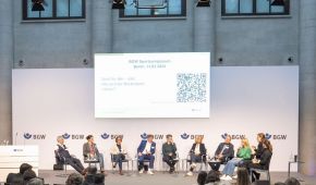 Das Podium beim BGW-Sportsymposium