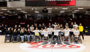 Die Teams der Herren und Damen nach dem Spiel um Platz drei