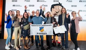 Gruppenfoto des Gehörlosen-Sportvereins Oldenburg