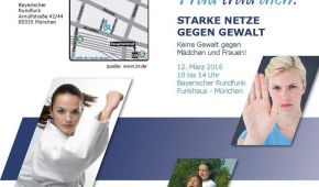 Flyer Starke Netze gegen Gewalt