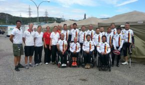 Die deutsche Para-Cycling Delegation