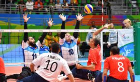Die deutsche Sitzvolleyball-Nationalmannschaft bei den Paralympics in Rio de Janeiro