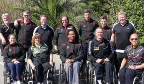 Das deutsche Para-Badminton-Team bei den 6. Spanish International