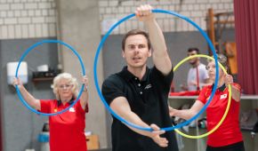 Übungsleiter im Rahmen des Rehabilitationssports
