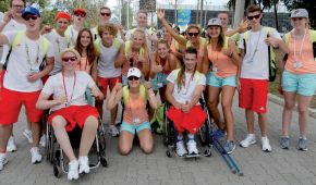Gruppenfoto Deutsches Olympisches Jugendlager Rio 2016